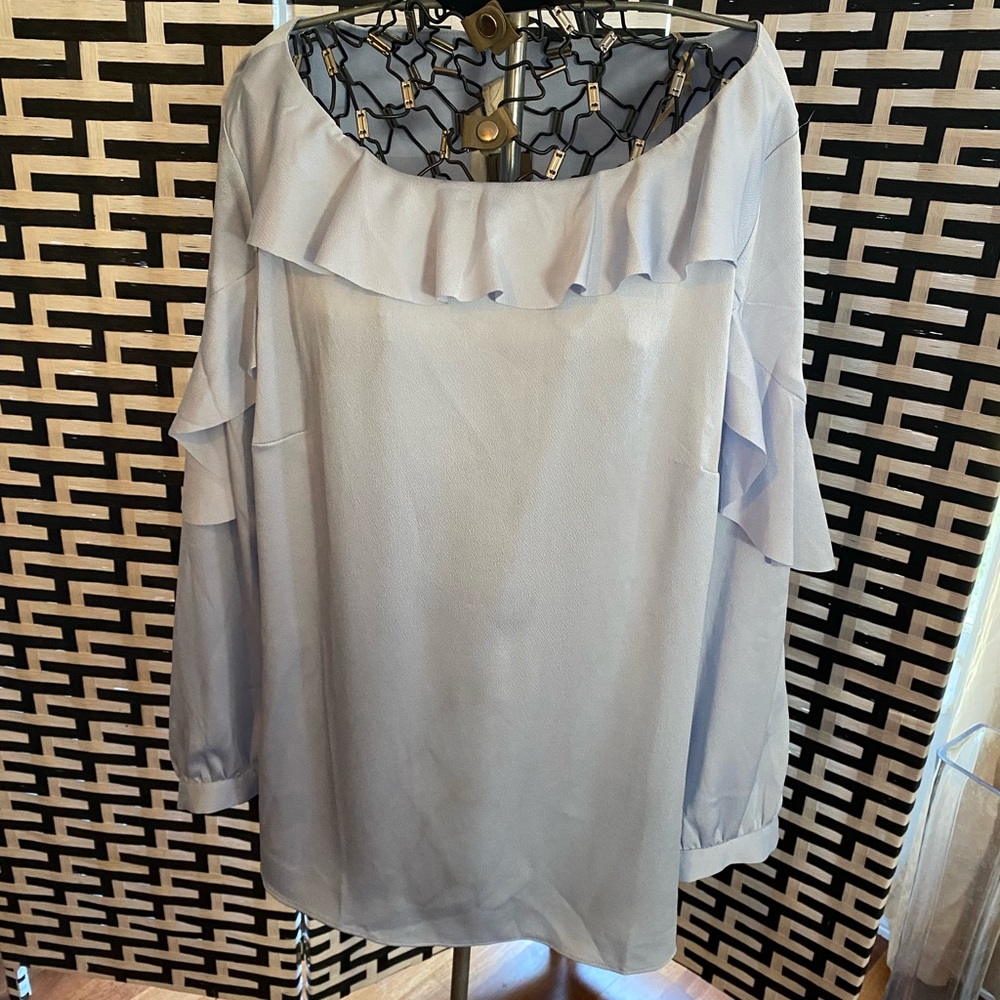 NWT Banana Republic Pale Blue Blouse